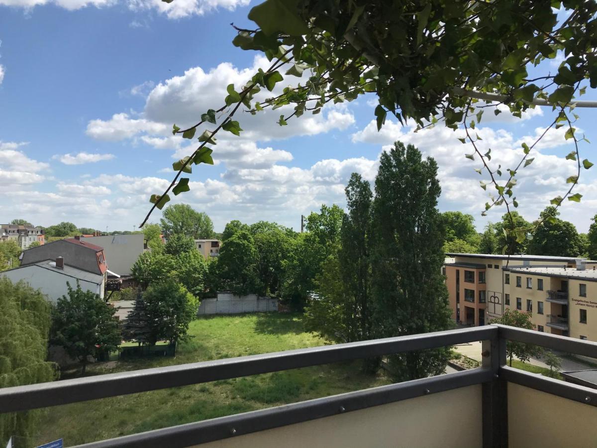 Stadtdschungel Fewo Mit Balkon Cottbus Buitenkant foto