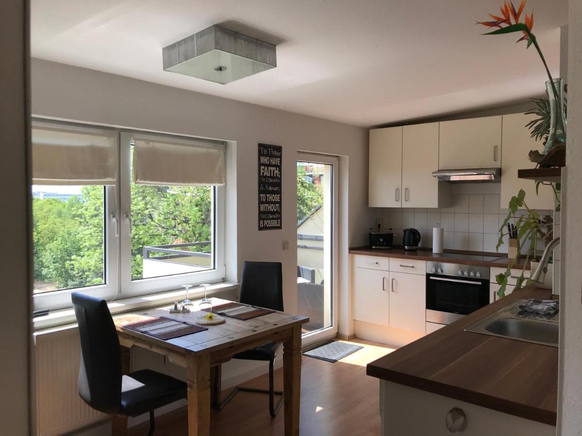Stadtdschungel Fewo Mit Balkon Cottbus Buitenkant foto